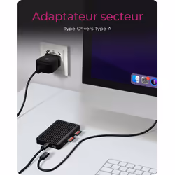 ICY BOX IB-CR602M-C31 Enceinte ssd Noir M.2 - Vue supplémentaire 4