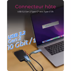 ICY BOX IB-CR602M-C31 Enceinte ssd Noir M.2 - Vue supplémentaire 5