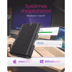 ICY BOX IB-CR602M-C31 Enceinte ssd Noir M.2 - Vue supplémentaire 6