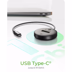 ICY BOX IB-1610MCD-C31 USB 3.2 Gen 2 (3.1 Gen 1) Type-C Noir - Vue supplémentaire 3