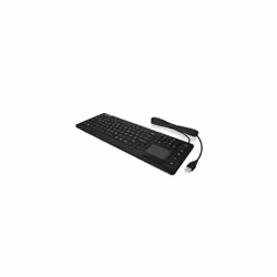 KeySonic KSK-6231INEL clavier USB QWERTZ Allemand Noir