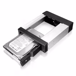 ICY BOX IB-158SK-B 13,3 cm (5.25") Panneau de support Noir
