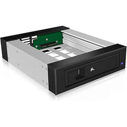 ICY BOX IB-129SSK-B 13,3 cm (5.25") Panneau de façade Noir