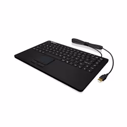 KeySonic KSK-5230IN, Mini, USB, Clavier à membrane, QWERTZ, Noir