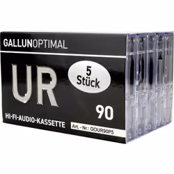 GALLUNOPTIMAL Cassette audio 90 min jeu de 5