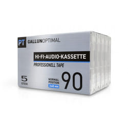 GALLUNOPTIMAL GOPT90P5 Cassette à bande magnétique Cassette audio 90 min 5 pièce(s)