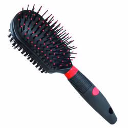 Bubimex 321, Chat (animal) / Chien, Brosse, Noir, Rose, Nylon, 110 g