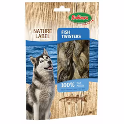 Les Fish Twisters BUBIMEX.Allégés et adaptés aux chiens en surpoids. Produit naturel sans colorant ni conservateur ou additif ...