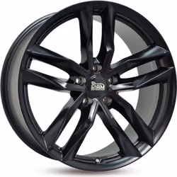 Jante 19  MAM RS3 - 8.5x19 5x112 ET45 alésage 666 MATT BLACK PAINTED