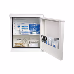 Découvrez notre armoire à pharmacie incontournable, conforme à la norme DIN 13157, qui allie sécurité et praticité pour votre ...