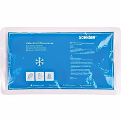 • Sans-prérefroidissement • S'active en pressant • Développe un froid intense et rapide • A usage unique Longueur [mm] : 270  ...