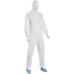 Söhngen - 1005179 set de protection jetable avec combinaison Taille du vêtement: xxl blanc