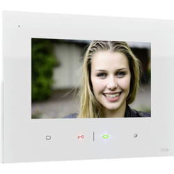 M-e - modern-electronics VDV-807 Interphone vidéo filaire Station intérieure blanc Y625112