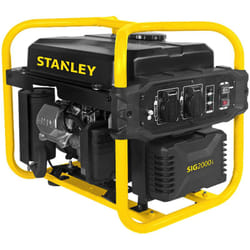 Générateur Stanley inverter, 2 000 w, 2 800 tr/min, générateur de courant, générateur de secours, moteur 4 temps et 1 cylindre r