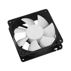 Cooltek Silent Fan 80 Boitier PC Ventilateur 8 cm Noir, Blanc