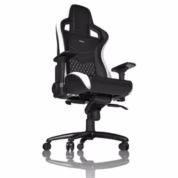 noblechairs EPIC Siège de jeu sur PC Siège rembourré Noir, Blanc