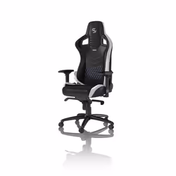 noblechairs EPIC, Siège de jeu sur PC, 120 kg, Siège rembourré, Dossier rembourré, Aluminium, Noir