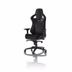 noblechairs EPIC, Siège de jeu sur PC, 120 kg, Siège rembourré, Dossier rembourré, Aluminium, Noir