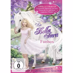WVG Bella Sara: Die Fan-Box - (mit 3 DVDs und 1 CD), DVD, Allemand, Anglais, 1.78:1, 112 min, 25/11/2011, 4 disques