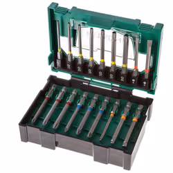 Set d'embouts de vissage HIKOKI 40030022 - Cet set fait partie d'une gamme d'accessoires de boîtes empilables HIKOKI et est l ...