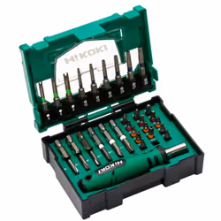 Set de puntas de atornillar HIKOKI 40030022 - Ce set fait partie d'une gamme d'accessoires dans les boîtes empilables Hikoki  ...