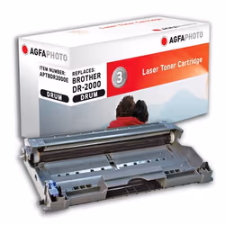 AgfaPhoto APTBDR2000E, Brother, 12000 pages, Impression laser, Noir