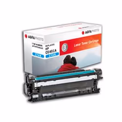 AgfaPhoto CE401A, 6000 pages, Cyan, 1 pièce(s)