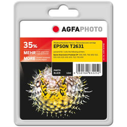 AgfaPhoto APET263PBD cartouche d'encre 1 pièce(s) Photo noire