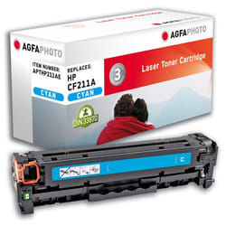 AgfaPhoto APTHP211AE Cartouche de toner 1 pièce(s) Cyan