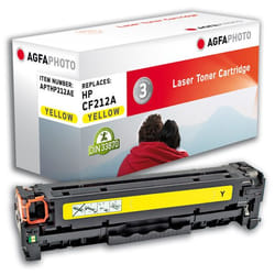 AgfaPhoto APTHP212AE Cartouche de toner 1 pièce(s) Jaune