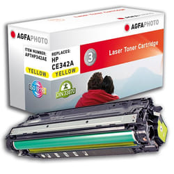 AgfaPhoto CE342A Cartouche de toner 1 pièce(s) Jaune
