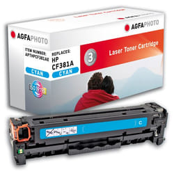 AgfaPhoto APTHPCF381AE Cartouche de toner 1 pièce(s) Cyan