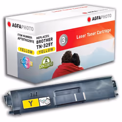 AgfaPhoto APTBTN329YE, 6000 pages, Jaune, 1 pièce(s)