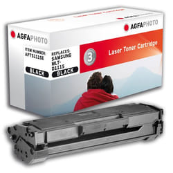 AgfaPhoto APTS111SE Cartouche de toner 1 pièce(s) Noir
