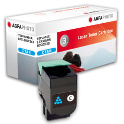 AgfaPhoto APTL800X2CE Cartouche de toner 1 pièce(s) Cyan