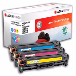 AgfaPhoto APTHPU0SL1AME, 1800 pages, Cyan, Magenta, Jaune, 3 pièce(s)