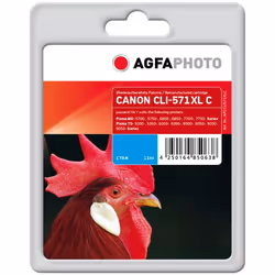 AgfaPhoto APCCLI571XLC, Rendement élevé (XL), 11 ml, 680 pages