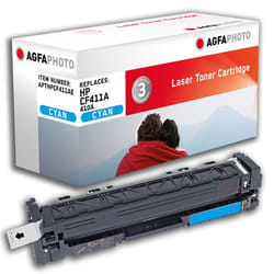 AgfaPhoto APTHPCF411AE Cartouche de toner 1 pièce(s) Cyan