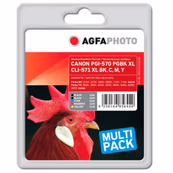 AgfaPhoto APCCLI571XLSET, 33 ml, 33 ml, 5 pièce(s), Multi pack