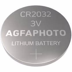 AgfaPhoto 150-803203, Batterie à usage unique, CR2032, Lithium, 3 V, 5 pièce(s), Argent