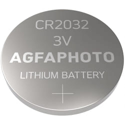AgfaPhoto 150-803203 pile domestique Batterie à usage unique CR2032 Lithium