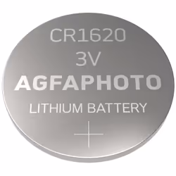 AgfaPhoto 150-803234, Batterie à usage unique, CR1620, Lithium, 3 V, 5 pièce(s), Argent