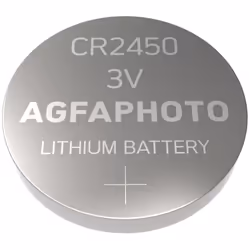 AgfaPhoto 150-803258, Batterie à usage unique, CR2450, Lithium, 3 V, 5 pièce(s), Argent