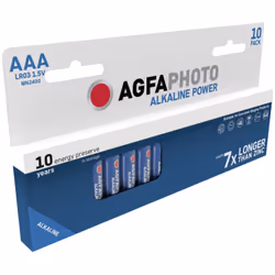 AgfaPhoto 110-803968 pile domestique Batterie à usage unique AAA Alcaline