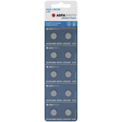 AgfaPhoto 150-805580 pile domestique Batterie rechargeable LR54 Alcaline