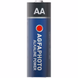 AgfaPhoto 110-819969, Batterie à usage unique, AA, Alcaline, 1,5 V, 24 pièce(s), Noir, Bleu, Rouge, Blanc