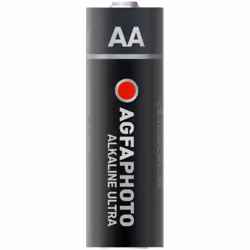 AgfaPhoto 110-821887, Batterie à usage unique, AA, Alcaline, 1,5 V, 4 pièce(s), Noir, Rouge, Blanc