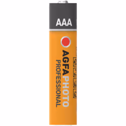 AgfaPhoto 110-853468, Batterie à usage unique, AAA, 1,5 V, 10 pièce(s), Gris, Orange, Rouge, Blanc, 44,5 mm