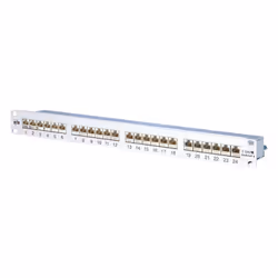 BTR NETCOM 130855-E, RJ-45, Aluminium, Blanc, Montage de rack