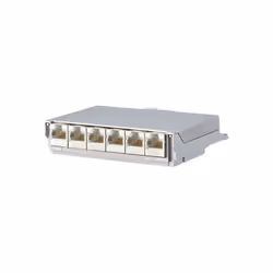 METZ CONNECT 860018-11-E, 10 Gigabit Ethernet, RJ-45, Cat6, Gris, Montage de rack, 1U
